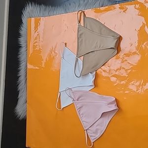 Nwot! Bundle Free People intimately super skinny bikini panties